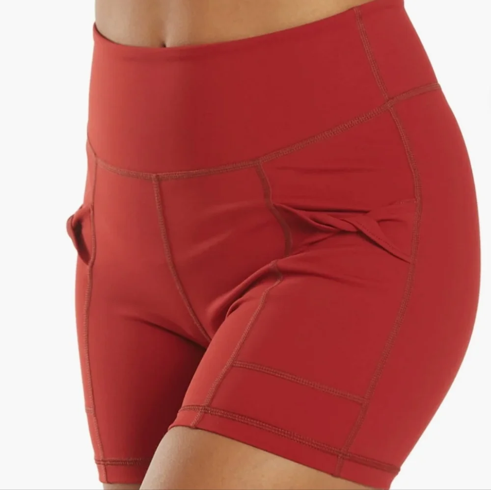 Free People Movement Wave Rider Twist Tie Front High Rise Bike Short - Picture 5 of 7